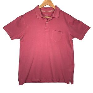 Wes Mauve Polo Shirt, Men's Small, Mauve Color, Comfort Fit